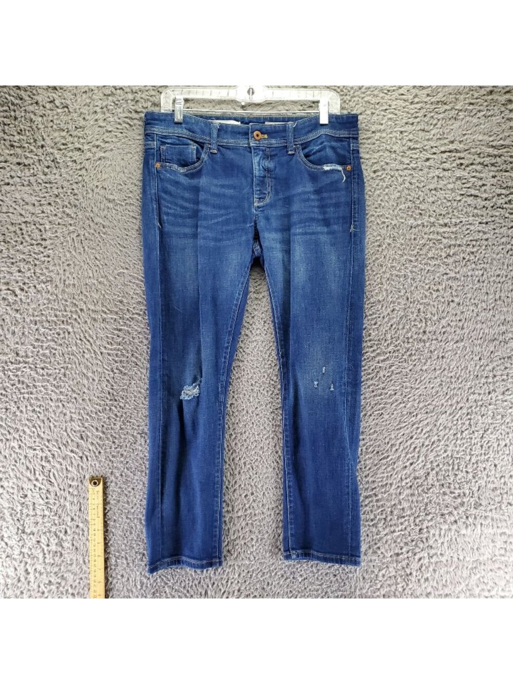 Pilcro Jeans Womens 27 Petite Slim Boyfriend Stretch Denim *Read*